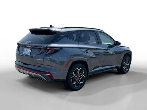Titan Gray 2024 Hyundai TUCSON Hybrid N Line