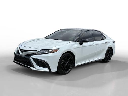 Midnight Black Metallic 2023 Toyota Camry XSE
