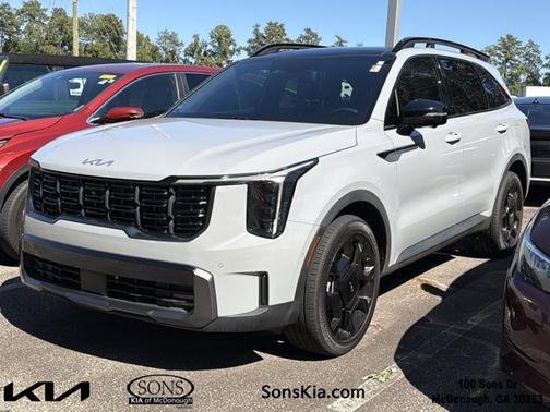 Wolf Gray 2024 Kia Sorento X-Line SX Prestige