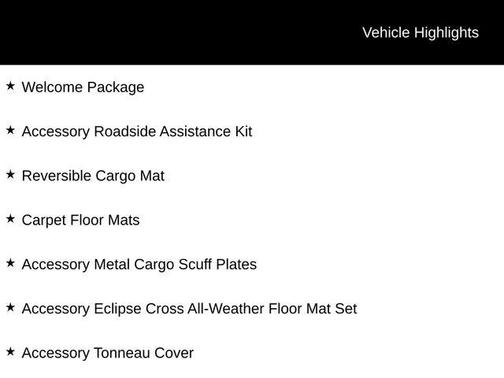 2026 Mitsubishi Eclipse Cross SE