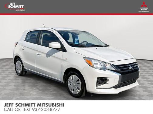 White Diamond 2024 Mitsubishi Mirage ES