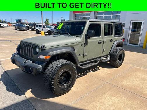 Sting-Gray Clearcoat 2018 Jeep Wrangler Unlimited Sport