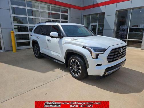 Wind Chill Pearl 2026 Toyota Sequoia Limited