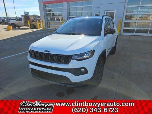 Bright White Clearcoat 2026 Jeep Compass Sport