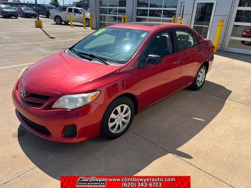 Barcelona Red Metallic 2011 Toyota Corolla LE
