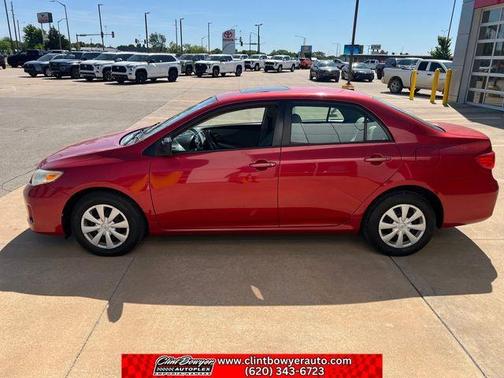 Barcelona Red Metallic 2011 Toyota Corolla LE