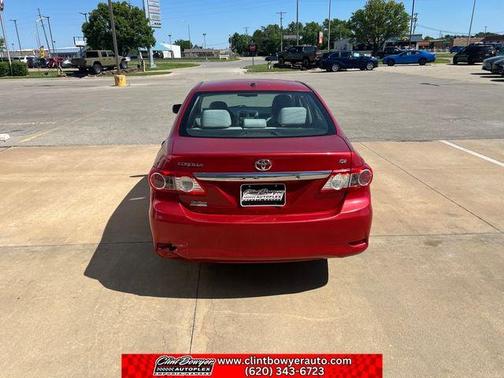 Barcelona Red Metallic 2011 Toyota Corolla LE