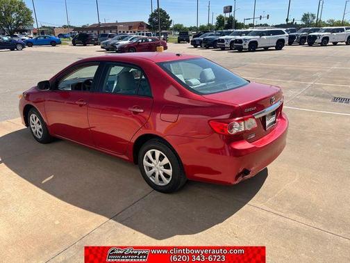 Barcelona Red Metallic 2011 Toyota Corolla LE