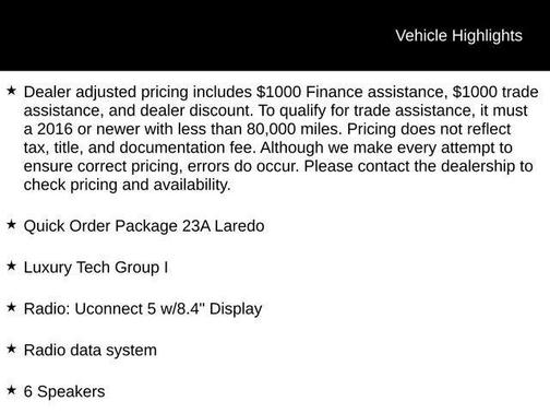 2023 Jeep Grand Cherokee Laredo
