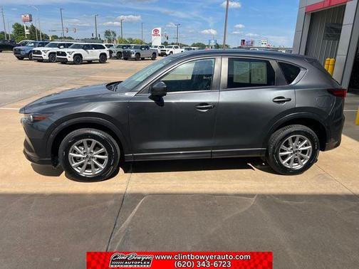 Machine Gray Metallic 2024 Mazda CX-5 2.5 S Select Package