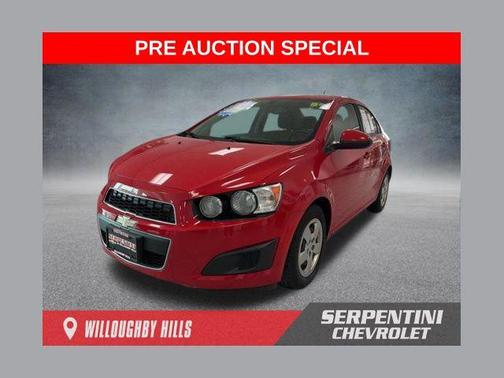 Red Hot 2014 Chevrolet Sonic LS