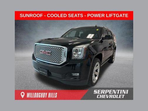 Onyx Black 2017 GMC Yukon Denali