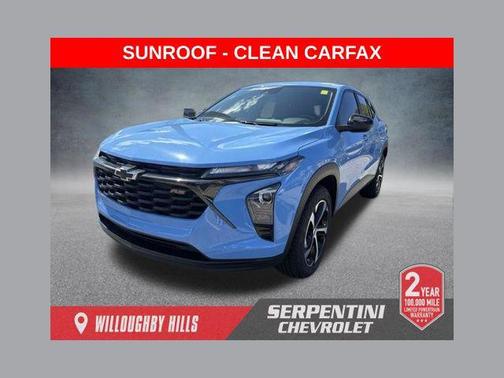 Fountain Blue 2024 Chevrolet Trax FWD 1RS