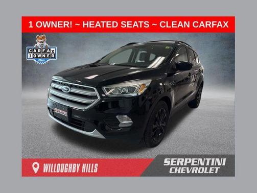 Shadow Black 2017 Ford Escape SE