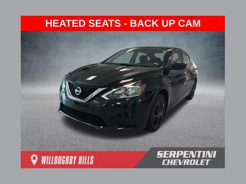 Super Black 2017 Nissan Sentra SV