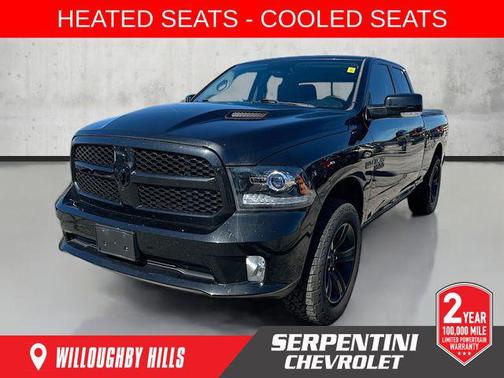 2017 RAM 1500 Night Quad Cab 4x4 6'4' Box