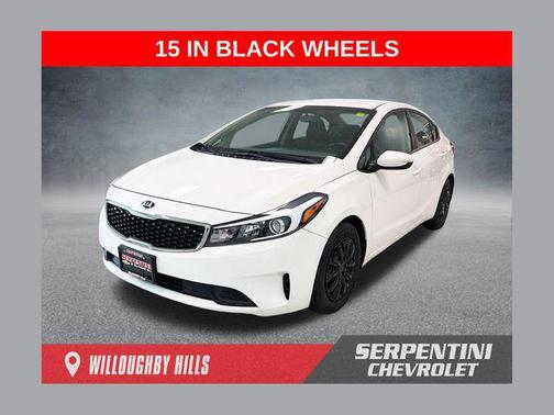 Clear White 2017 Kia Forte LX