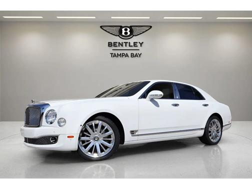 Glacier White 2016 Bentley Mulsanne V8