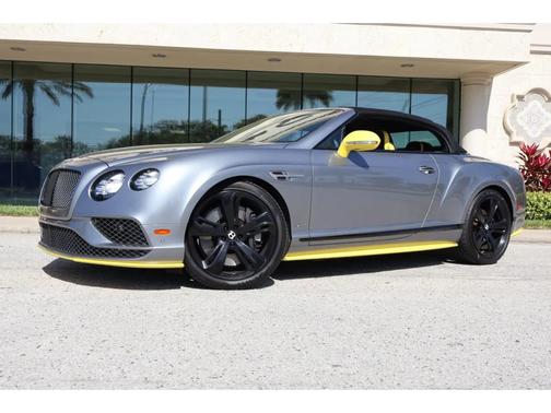 2017 Bentley Continental GT Speed Convertible W12 Black Edition