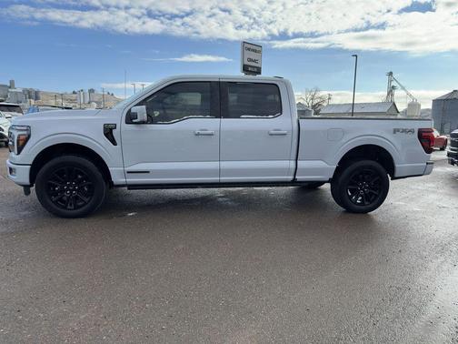 Space White Metallic 2025 Ford F-150 Platinum