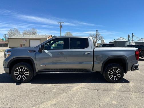 Satin Steel Metallic 2021 GMC Sierra 1500 AT4