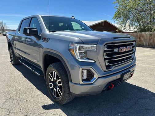 Satin Steel Metallic 2021 GMC Sierra 1500 AT4