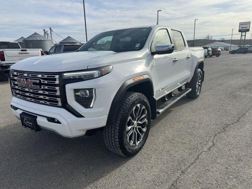 Summit White 2024 GMC Canyon Denali