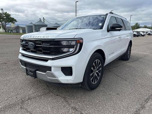 Oxford White 2025 Ford Expedition Max Platinum