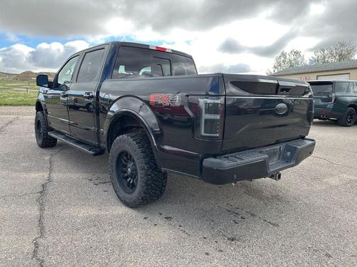 Shadow Black 2017 Ford F-150 Lariat