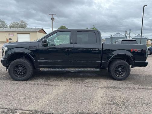 Shadow Black 2017 Ford F-150 Lariat