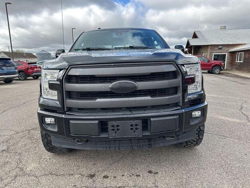 Shadow Black 2017 Ford F-150 Lariat