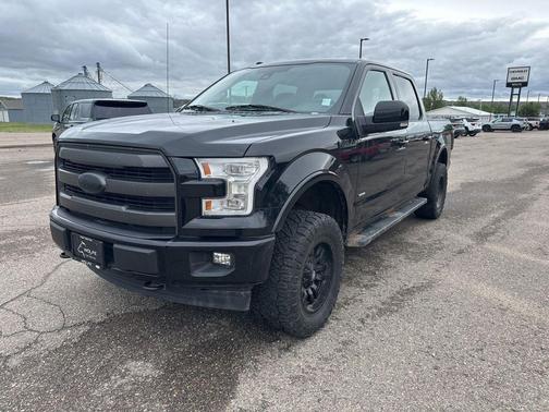 Shadow Black 2017 Ford F-150 Lariat