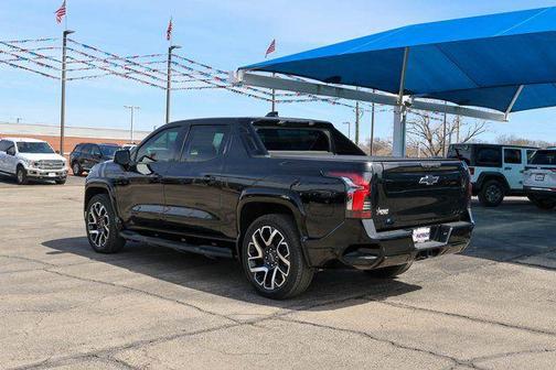Black 2025 Chevrolet Silverado EV RST