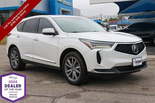 Platinum White Pearl 2023 Acura RDX Technology Package