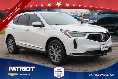 Platinum White Pearl 2023 Acura RDX Technology Package