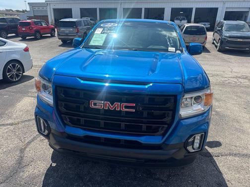 Dynamic Blue Metallic 2022 GMC Canyon Elevation