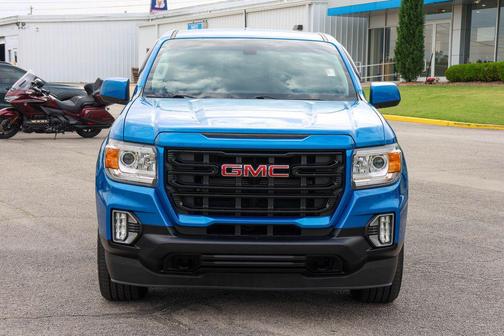 Dynamic Blue Metallic 2022 GMC Canyon Elevation