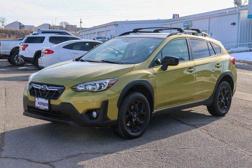 Plasma Yellow Pearl 2023 Subaru Crosstrek Premium