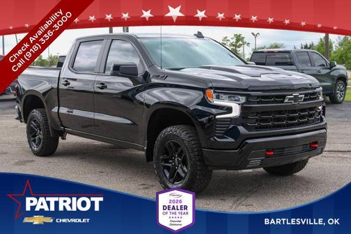 Black 2026 Chevrolet Silverado 1500 LT Trail Boss