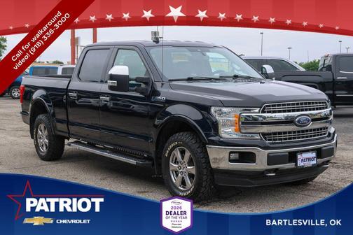 Agate Black Metallic 2020 Ford F-150 Lariat