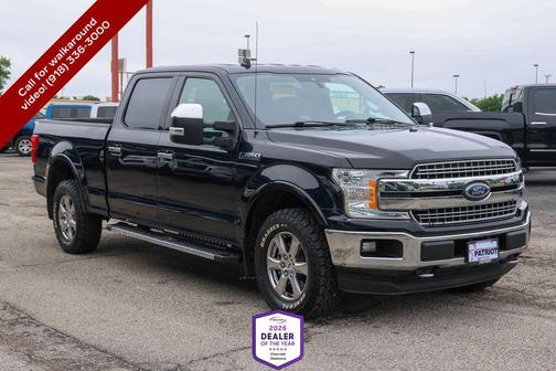 Agate Black Metallic 2020 Ford F-150 Lariat
