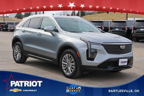 Argent Silver Metallic 2024 Cadillac XT4 Premium Luxury