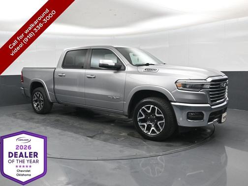 Billet Silver Metallic Clearcoat 2025 RAM 1500 Laramie