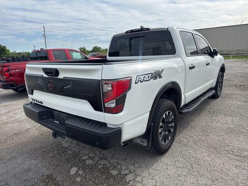 Glacier White 2023 Nissan Titan PRO-4X