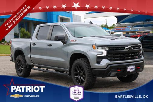 Sterling Gray Metallic 2024 Chevrolet Silverado 1500 LT Trail Boss