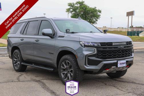 Satin Steel Metallic 2021 Chevrolet Tahoe 4WD Z71