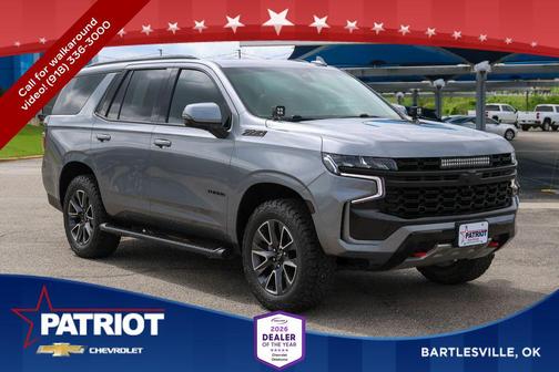 Satin Steel Metallic 2021 Chevrolet Tahoe 4WD Z71