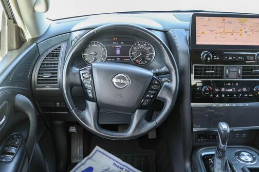 Brilliant Silver Metallic 2023 Nissan Armada SV 2WD