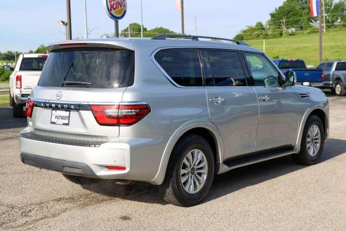 Brilliant Silver Metallic 2023 Nissan Armada SV 2WD