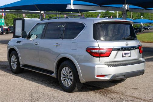 Brilliant Silver Metallic 2023 Nissan Armada SV 2WD
